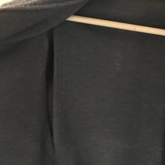 Blue Grey Boho Chic Tasseled Shawl - Picture 6 of 12